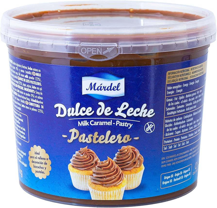 DULCE DE LECHE - MARDEL - PASTELERO - 2 Kg