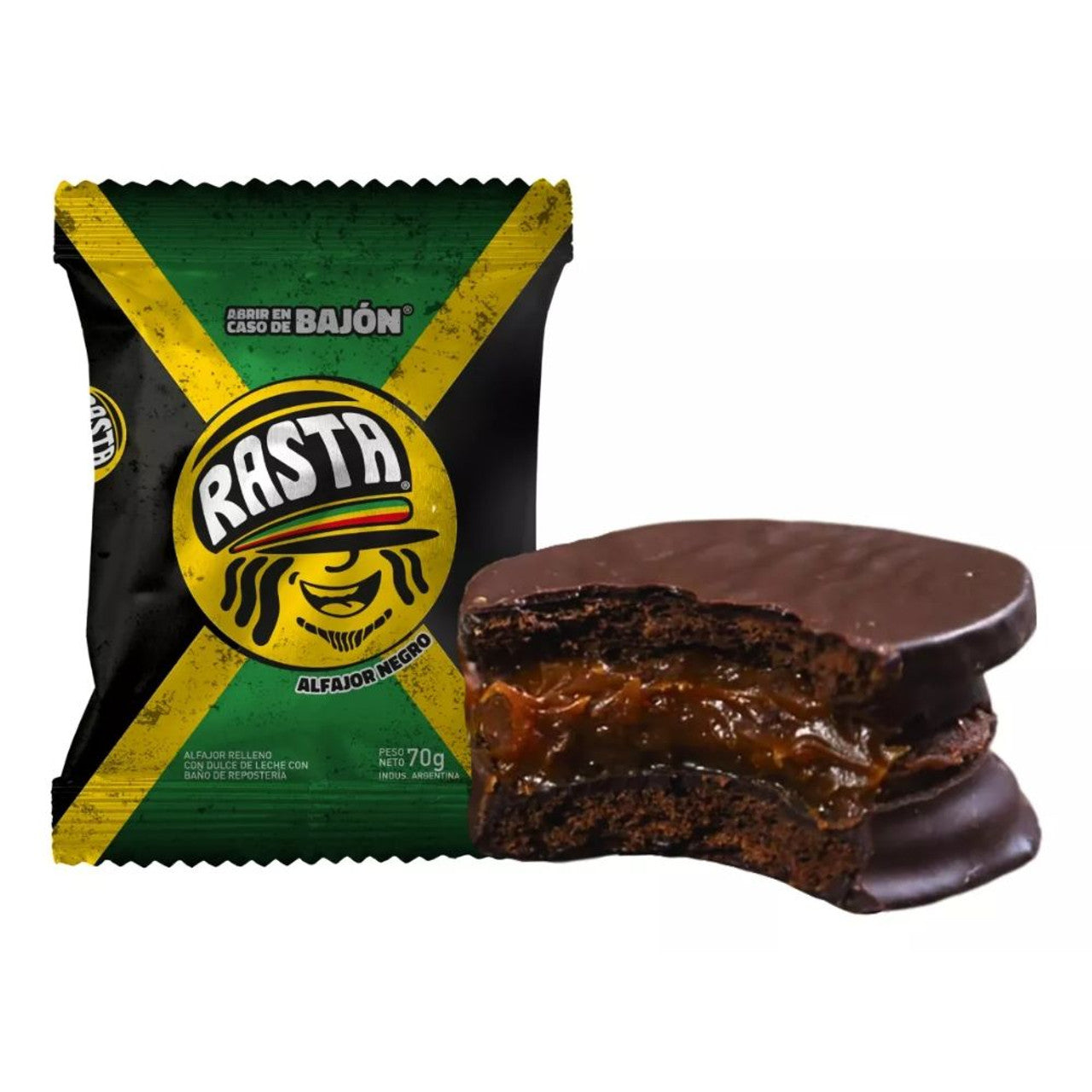 RASTA alfajor de chocolate