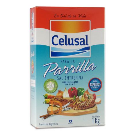 SAL PARRILLERA CELUSAL 1 KG