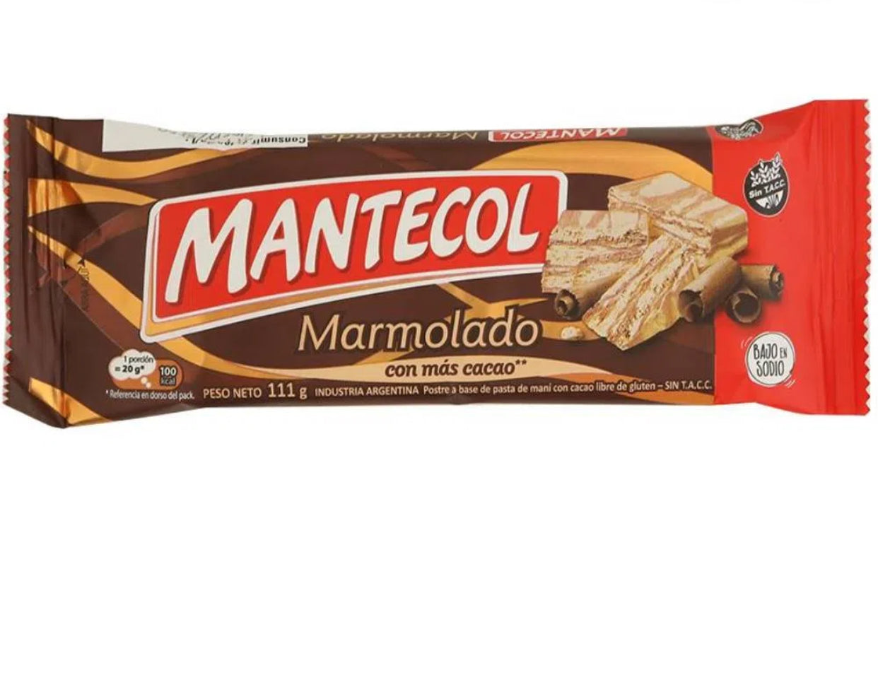 MANTECOL MARMOLADO 111 GR