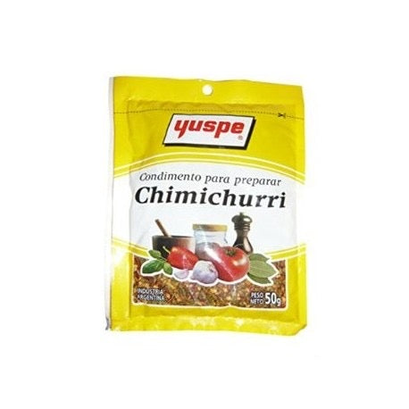 CONDIMENTO CHIMICHURRI SECO YUSPE 50 GR