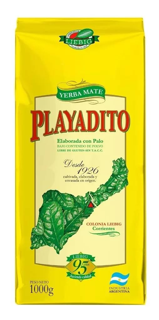 YERBA MATE PLAYADITO 1 KG - envíos a toda Europa
