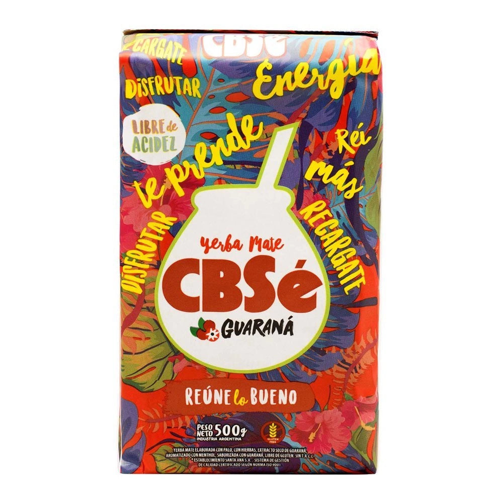 YERBA MATE CBSÈ - Guaranà - 500 GR