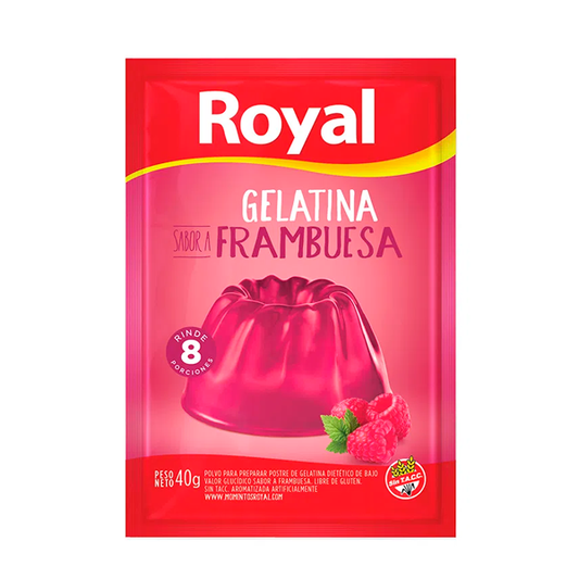 GELATINA - FRAMBUESA - 25GR