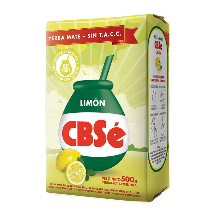 YERBA MATE CBSÈ - Limón - 500 GR