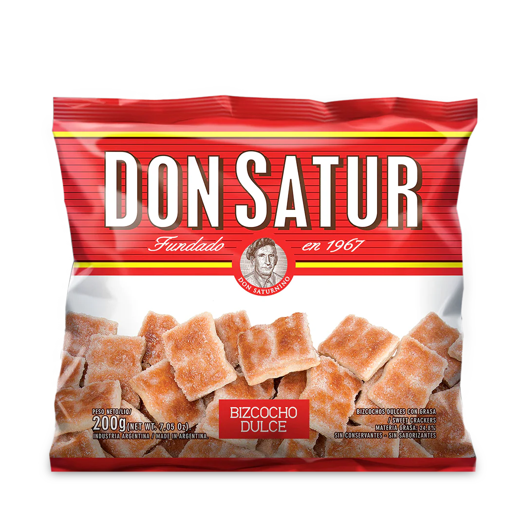 GALLETITAS DON SATUR AGRIDULCE 200 GR