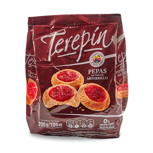 Galletitas pepas terepin membrillo