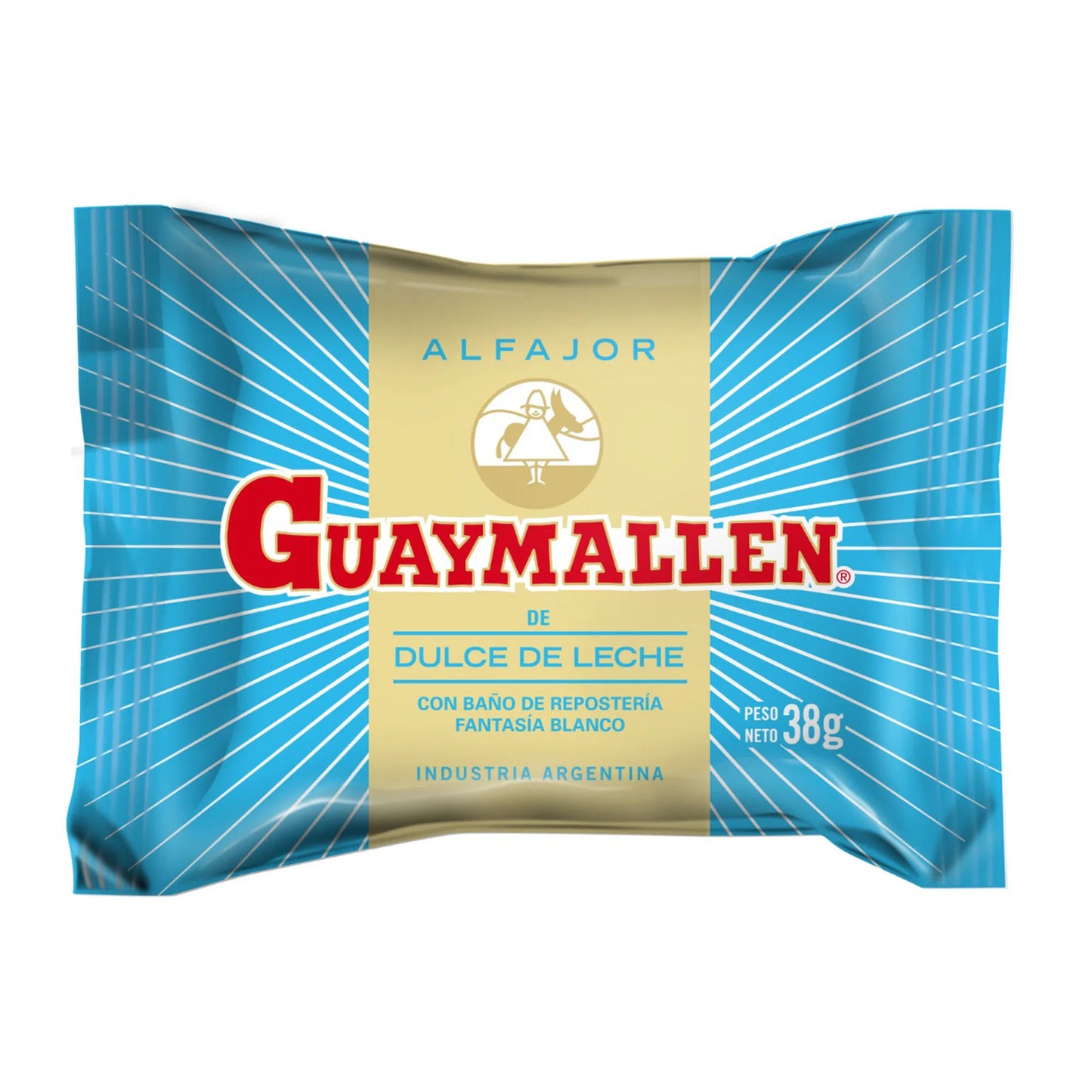 Alfajores guaymallén chocolate blanco