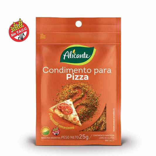 Condimento para pizza