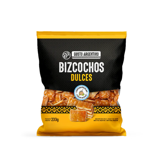GALLETITAS BIZCOCHO AGRIDULCE GUSTO ARGENTINO 200 GR