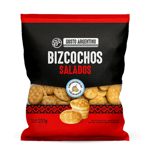 GALLETITA BIZCOCHO SALADO GUSTO ARGENTINO 200 GR