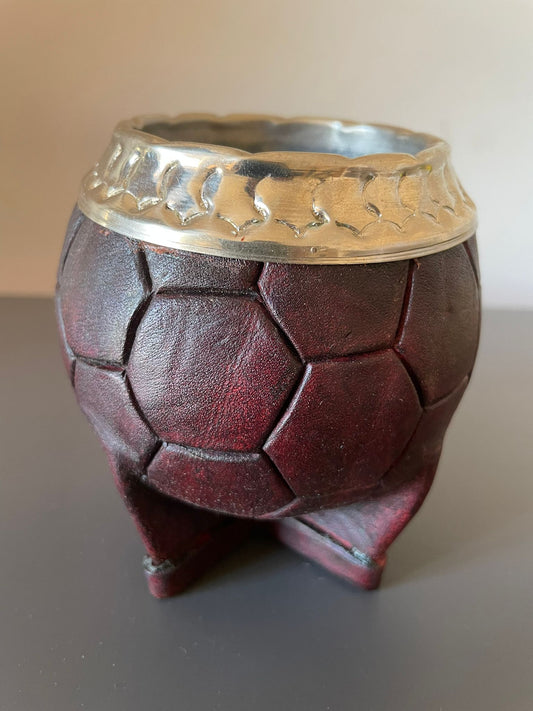 MATE TORPEDO CINCELADO PELOTA - BORDEAUX -