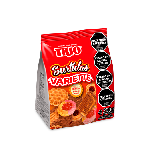 GALLETITAS SURTIDAS VARIETTE TRIO 200 GR