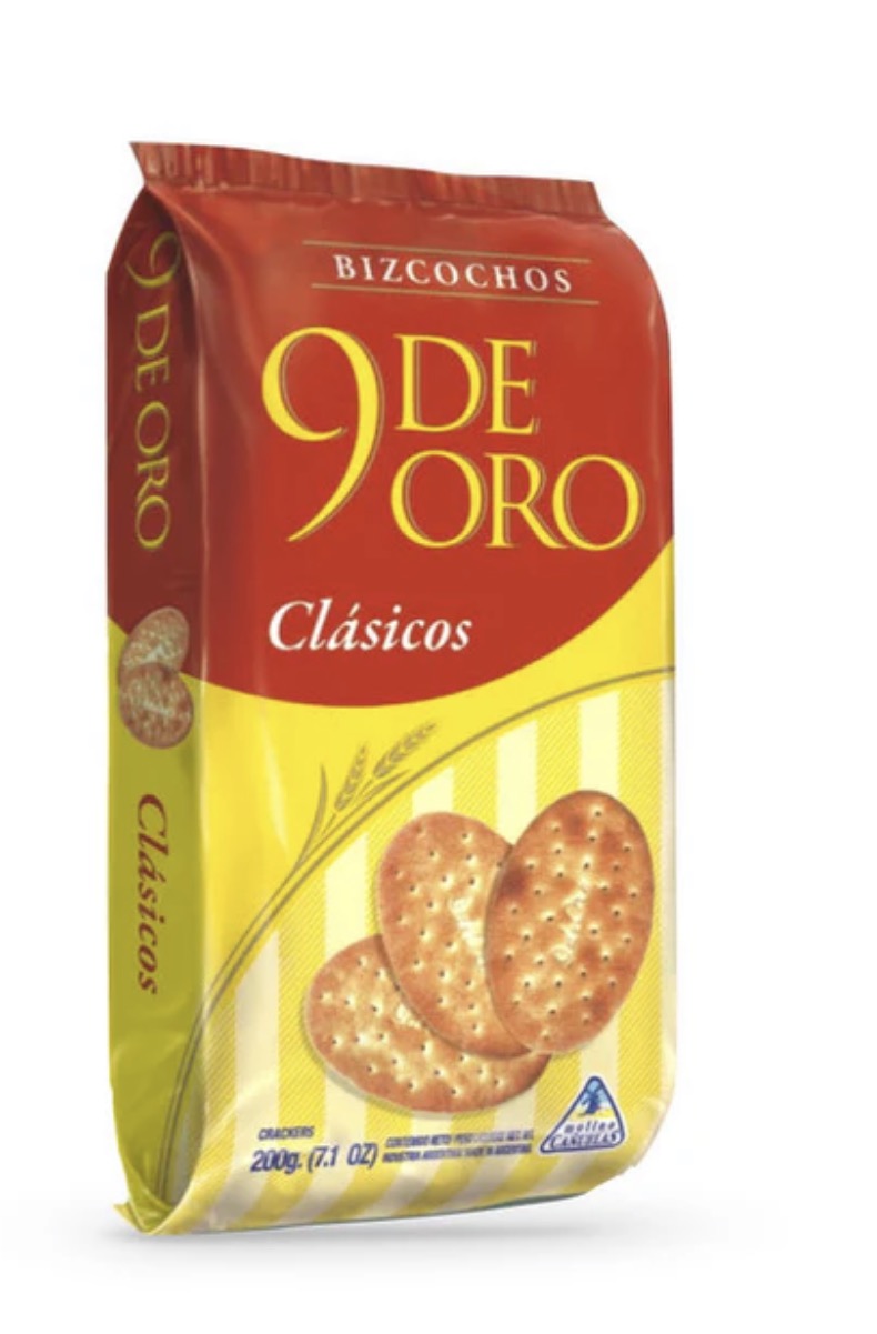 GALLETITAS 9 DE ORO - CLÁSICAS - 200GR