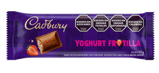 CHOCOLATE CADBURY - FRUTILLA - YOGURT - 29GR