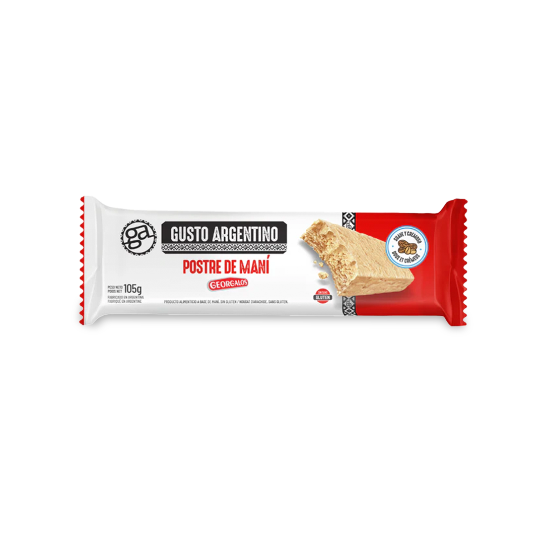 Postre maní 105 grs - gusto argentino