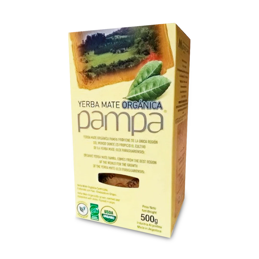 Yerba Mate Pampa Orgánica con Palo 500 Grs